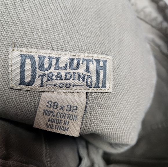 Duluth Trading Co. Men's Relaxed Jeans - Tan - Picture 5 of 5